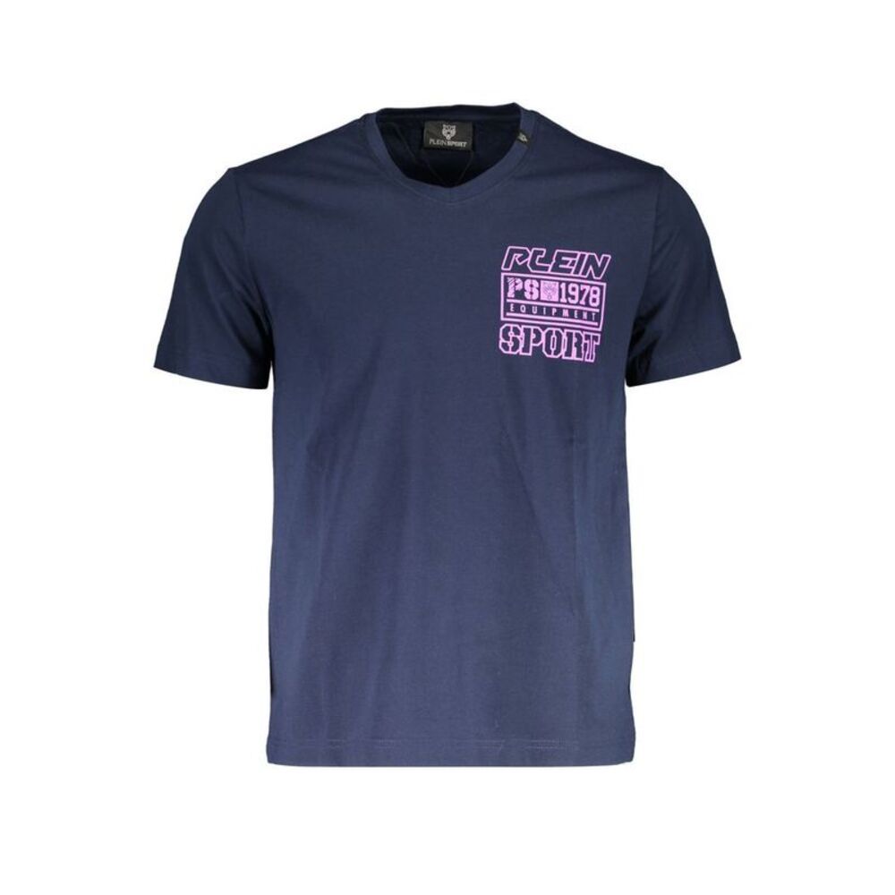 Plein Sport Blue Cotton Men's Men's T-Shirt